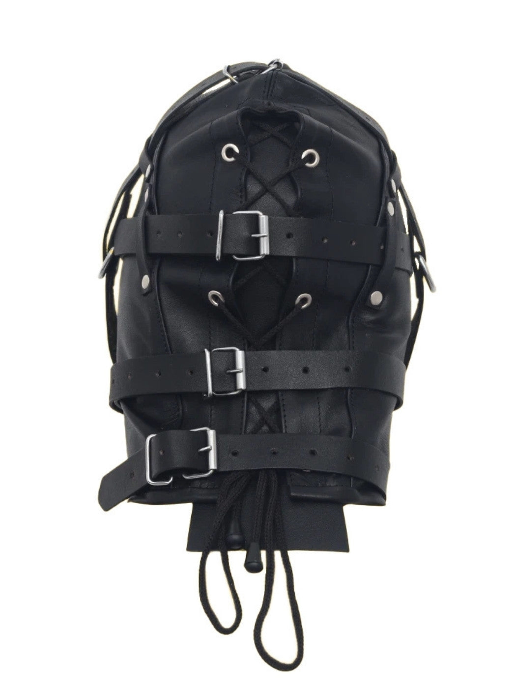 Classic Leather Bondage Mask