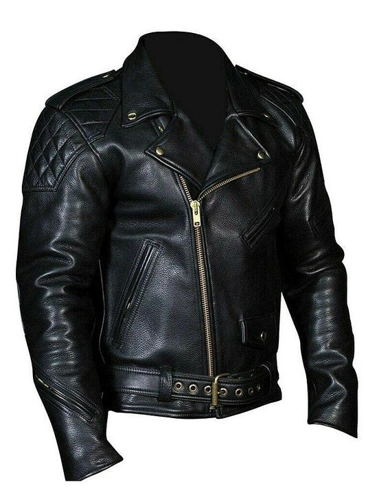 BLUF Cop Leather Jacket