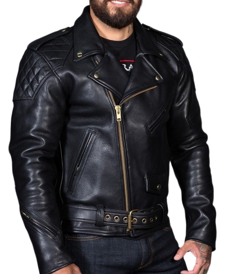 BLUF Cop Leather Jacket
